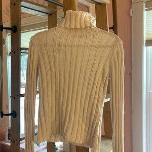 Cream knit sweater